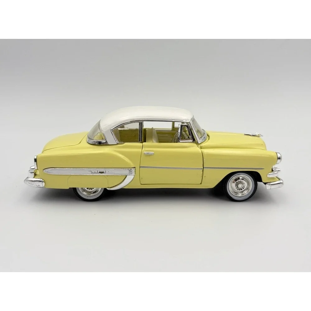 Arko 1954 Chevrolet Bel Air Yellow 1:32 Scale Diecast Model Car Hardtop COA VTG